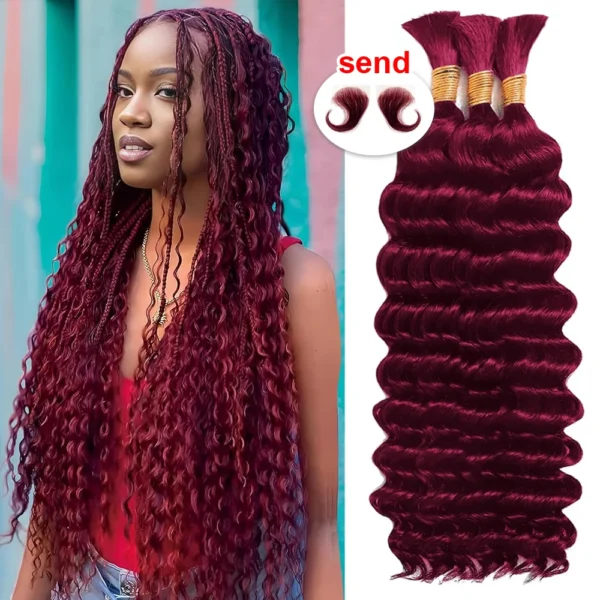 Waviii Glam Curly Deep Wave Bundle - Image 4