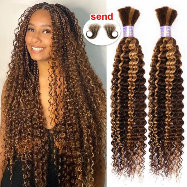 Waviii Glam Curly Deep Wave Bundle - Image 3