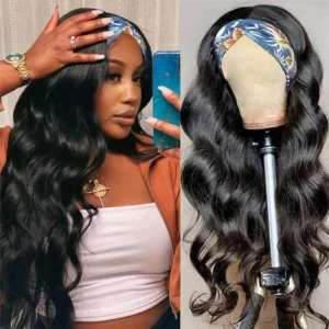 Waviii Luxe – Headband Wig – Body Wave Long Human Hair