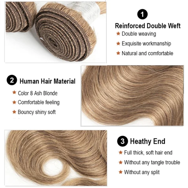 Waviii Luxe Body Wave Color Blonde - Image 6
