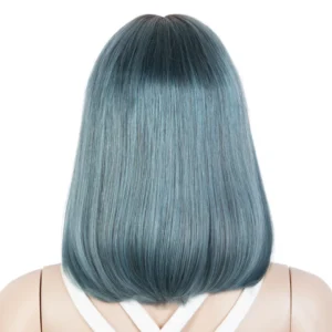 Waviii Elegance – Straight Bob Lace Front Wig – Human Hair