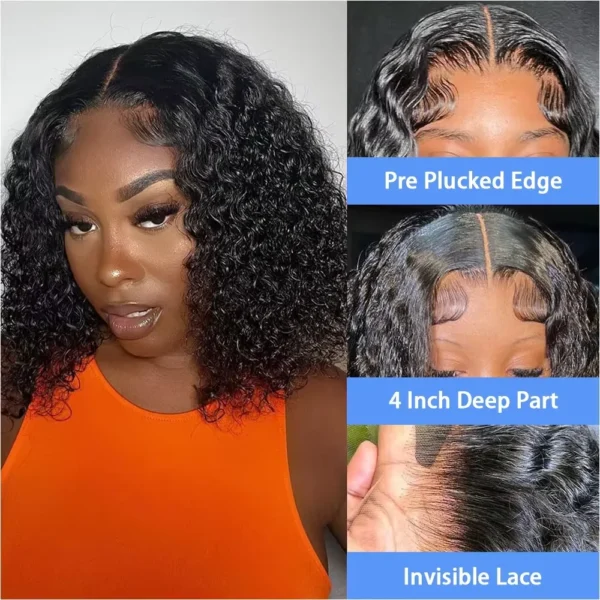 Waviii Elegance – Deep wave Lace Front Human Hair Wig - Image 4