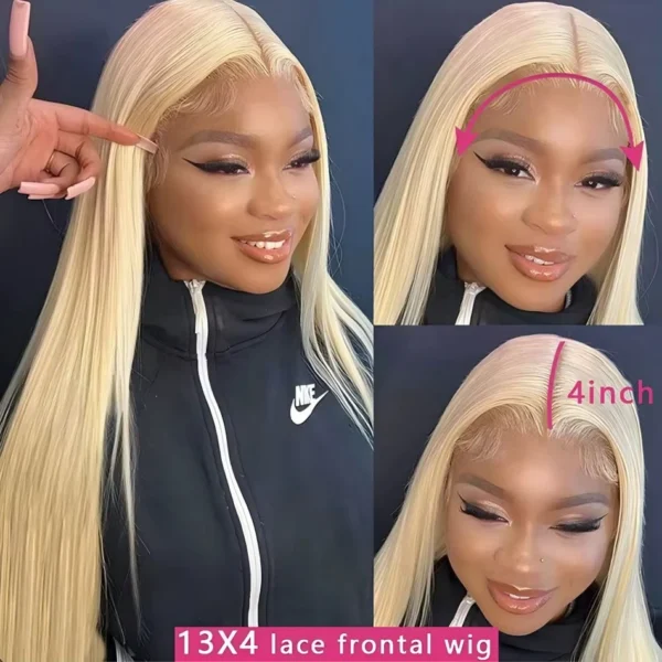 Waviii Luxe – Lace Front Wig – Long Human Hair - Image 3