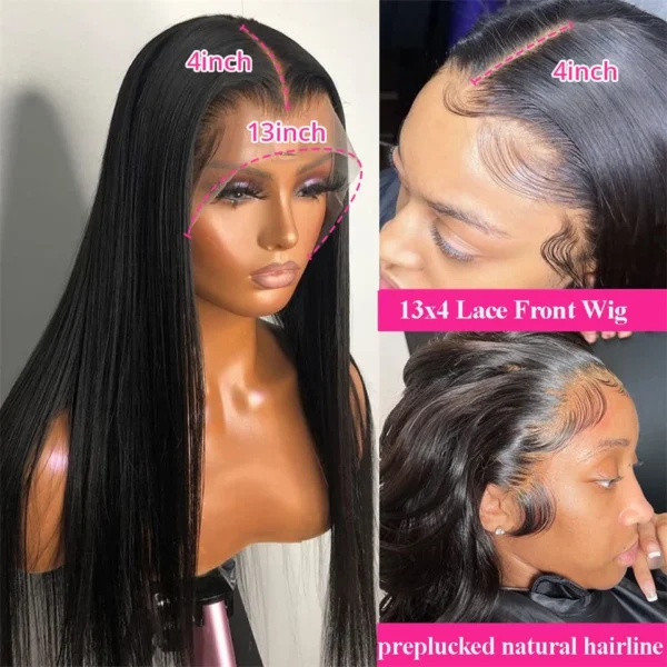 Waviii Glam – Lace Front Wig – Long Human Hair - Image 2