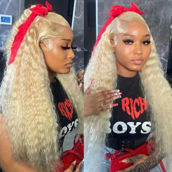 Waviii Blonde Colored Deep Wave - Image 6