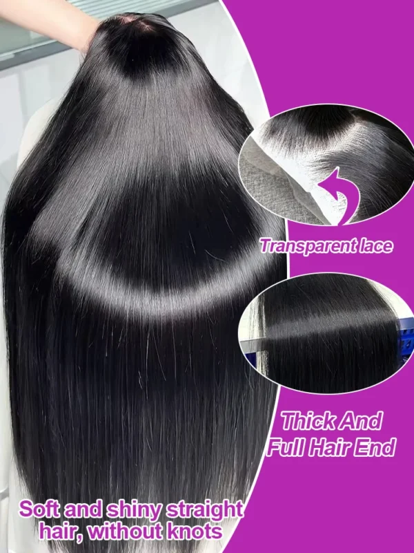 Waviii Luxe – Lace Front Wig – Long Human Hair - Image 3