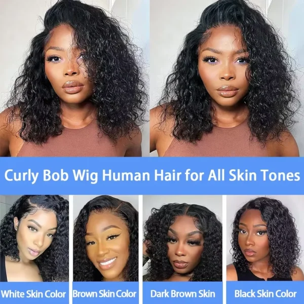 Waviii Elegance – Deep wave Lace Front Human Hair Wig - Image 6