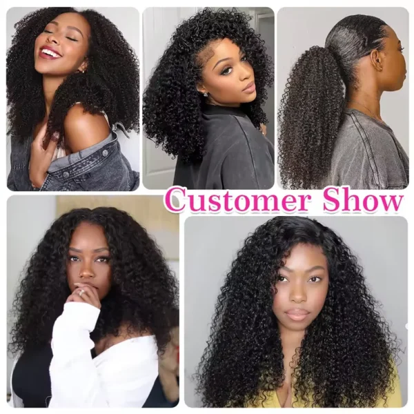 Waviii Glam – Medium Half Wig – Human Hair - Image 6