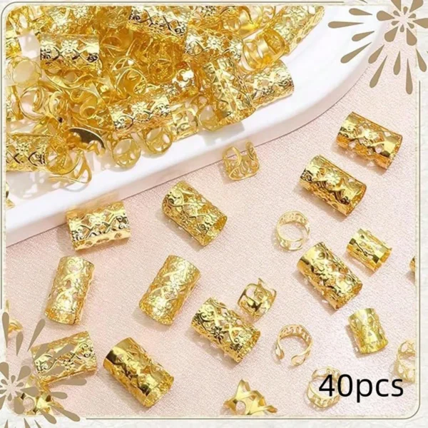 Waviii Care - 40PCS Hair Jewelry - Image 4