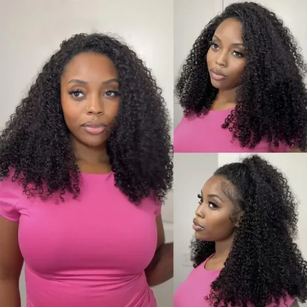 Waviii Glam – Medium Half Wig – Human Hair - Image 3