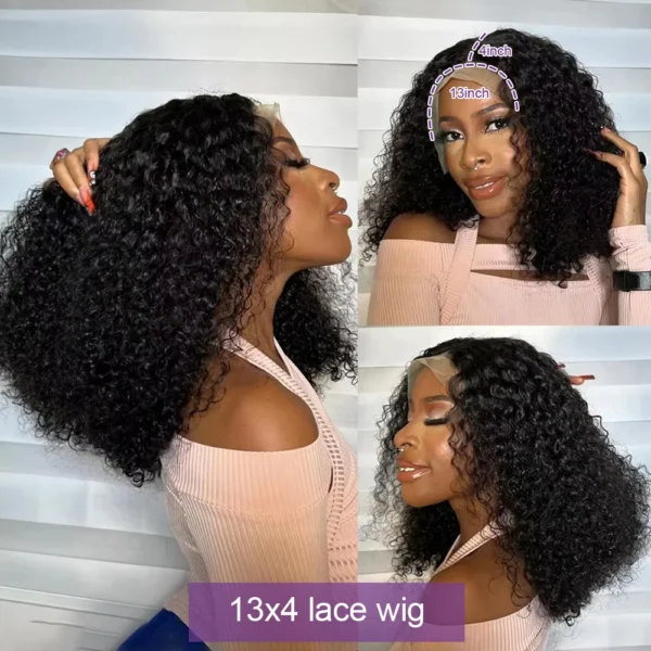 Waviii Glam – Short Bob Wig – Human Hair - Image 3