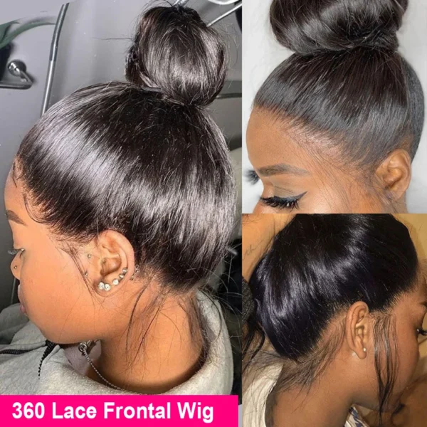Waviii Glam – Lace Front Wig – Long Human Hair - Image 3