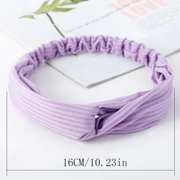 Waviii Care - Face wash headband, yoga exercise headband - Image 6
