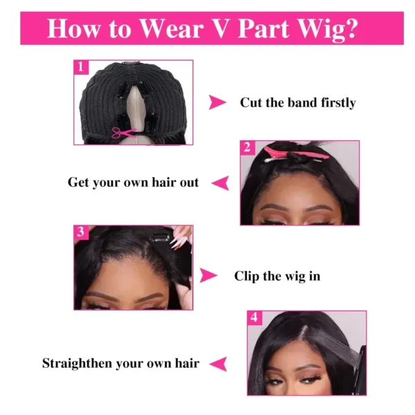 Waviii Luxe – Long Half Wig – Human Hair - Image 5