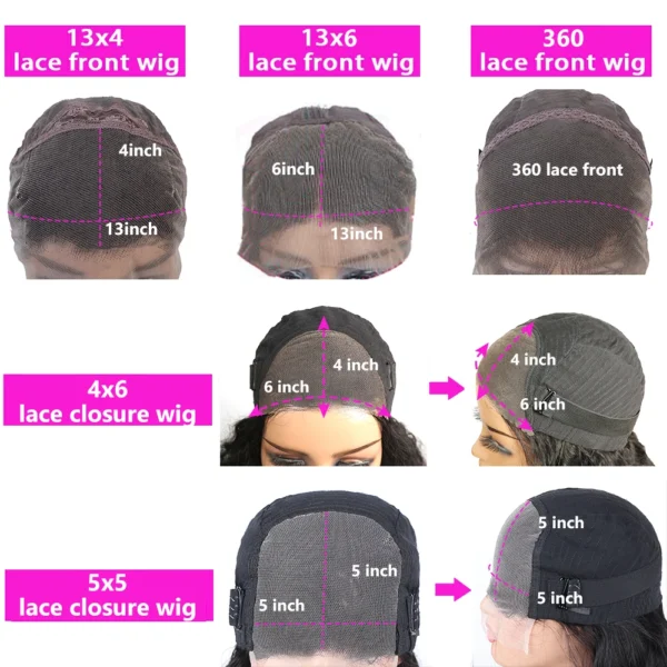 Waviii Glam – Lace Front Wig – Long Human Hair - Image 6