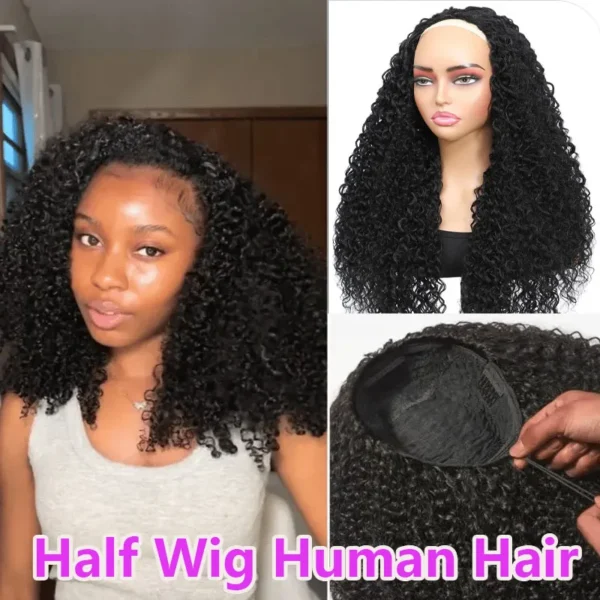 Waviii Luxe – Long Half Wig – Human Hair - Image 4