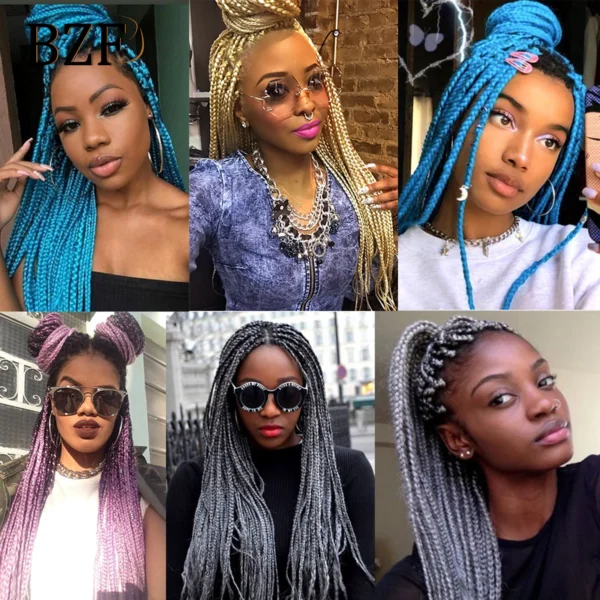 Hair Extension  Braids Synthetic Hair - Image 5
