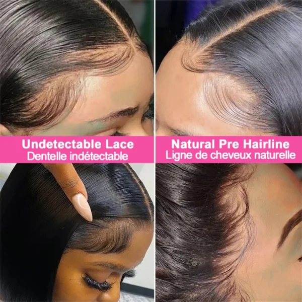 Waviii Glam – Lace Front Wig  – Short Human Hair - Image 5