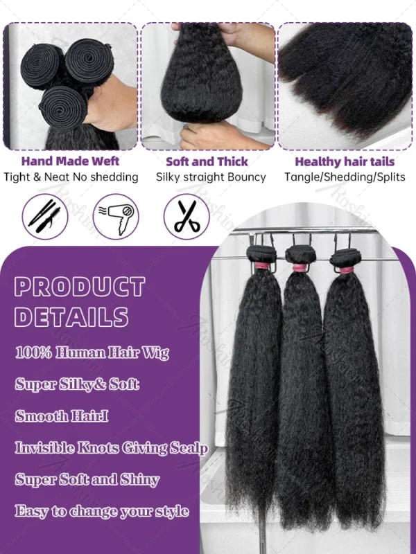 Waviii Glam Raw Virgin Unprocessed Braiding Hair - Image 2