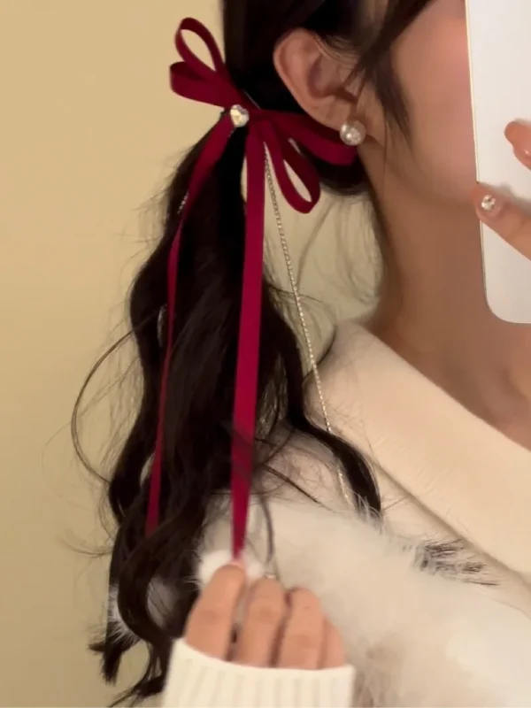 1PC Sweet Ribbon Bow - Image 6