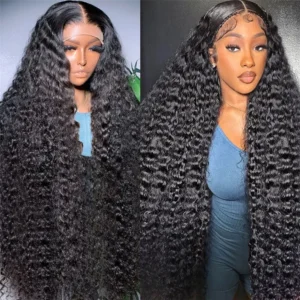 Waviii Glam –  Water Wave Frontal Wigs – Human Hair