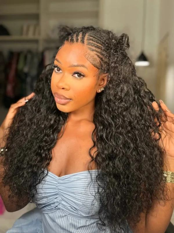 Waviii Luxe – Long Half Wig – Human Hair - Image 2