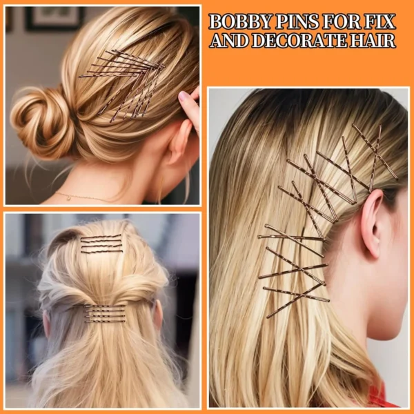 Waviii Care - 300 Pieces Bobby Clip Hair Clip Kit - Image 5