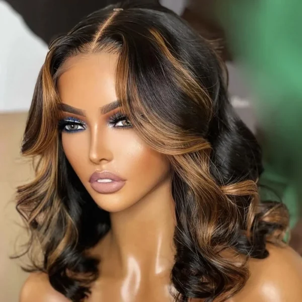 Waviii Elegance – Short Bob Wig Loose Wave – Human Hair - Image 5