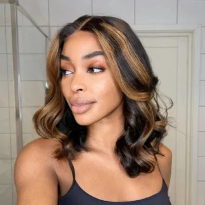 Waviii Elegance – Short Bob Wig Loose Wave – Human Hair
