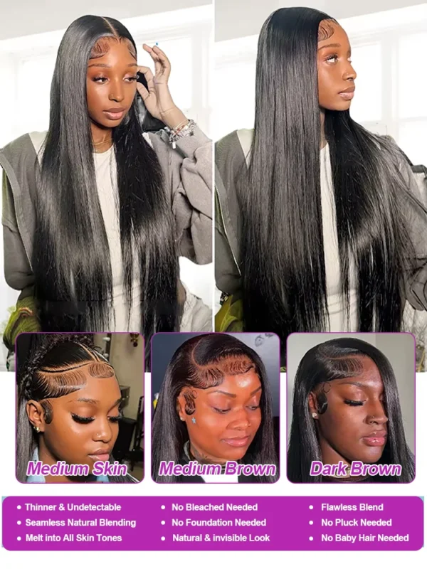 Waviii Luxe – Lace Front Wig – Long Human Hair - Image 5
