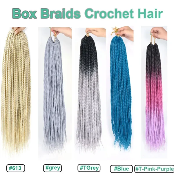 Hair Extension  Braids Synthetic Hair - Image 6
