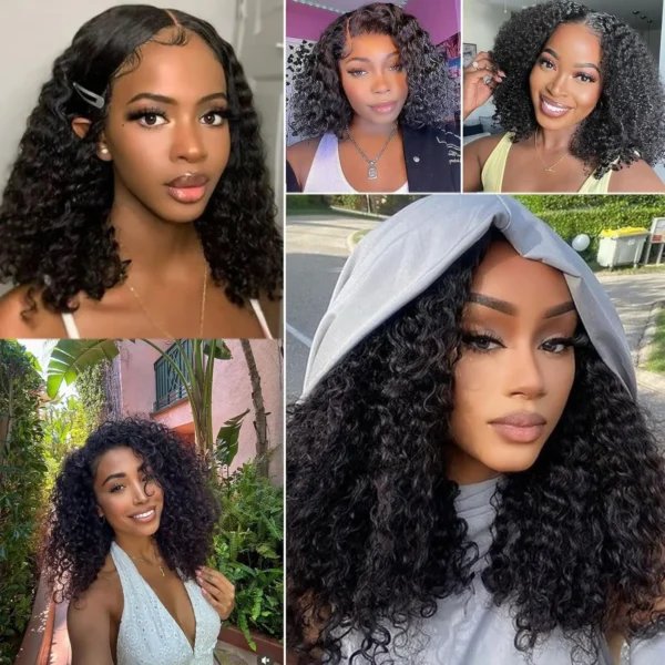 Waviii Glam – Short Bob Wig – Human Hair - Image 6