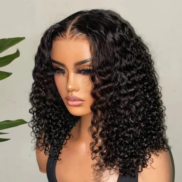 Waviii Elegance – Deep wave Lace Front Human Hair Wig - Image 2