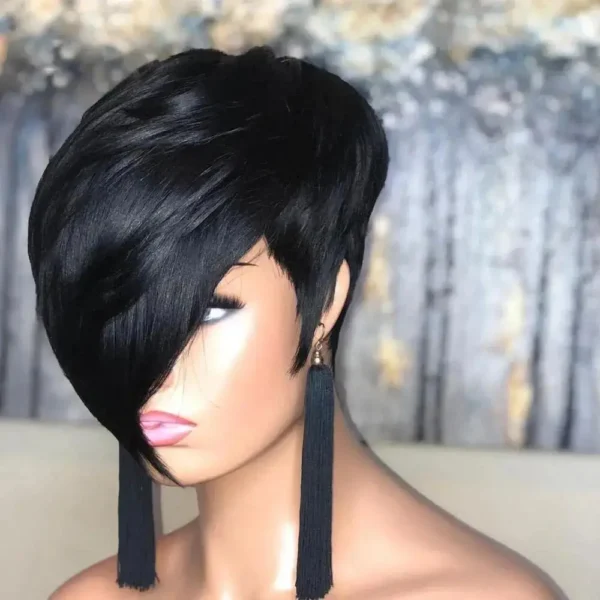 Waviii Glam – Short Pixie Wig – Synthetic Hair - Image 5