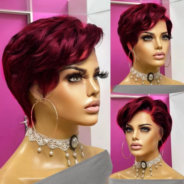 Waviii Elegance – Short Pixie Wig Short Curly Wig - Image 6