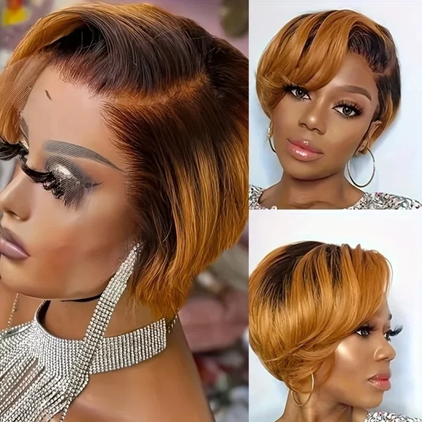 Waviii Elegance – Short Pixie Wig Short Curly Wig - Image 2