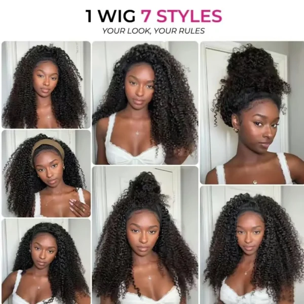 Waviii Luxe – Long Half Wig – Human Hair - Image 5