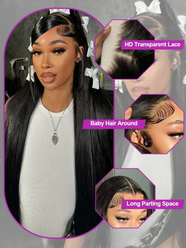 Waviii Luxe – Lace Front Wig – Long Human Hair - Image 4