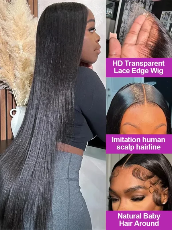 Waviii Luxe – Lace Front Wig – Long Human Hair - Image 2