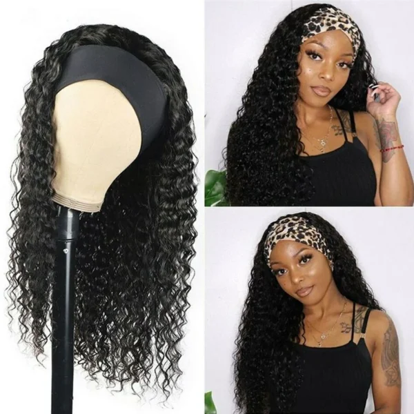 Waviii Luxe – Long Headband Wig – Human Hair - Image 5