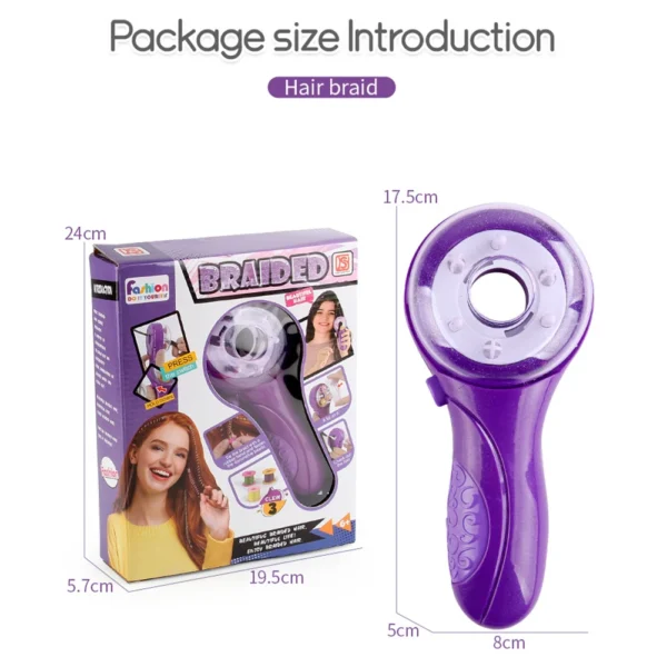 Waviii Care - Automatic Hair Braider Styling DIY Tool - Image 6