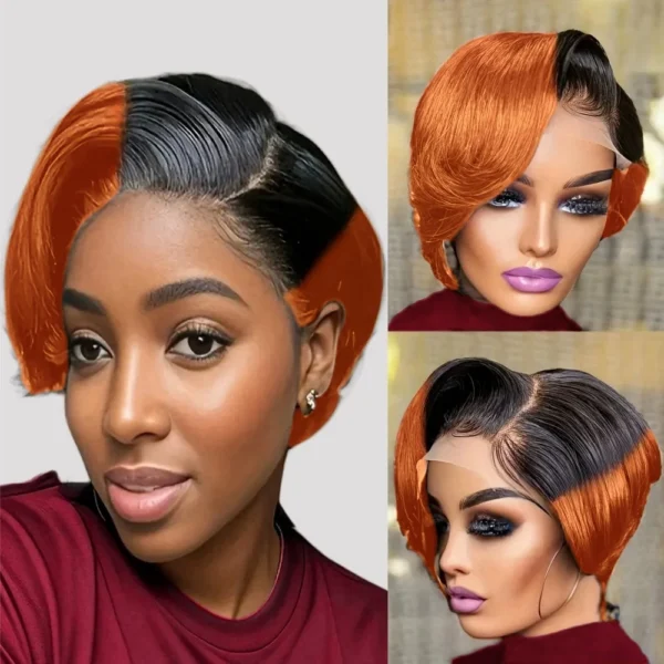 Waviii Elegance – Short Pixie Wig Short Curly Wig - Image 4