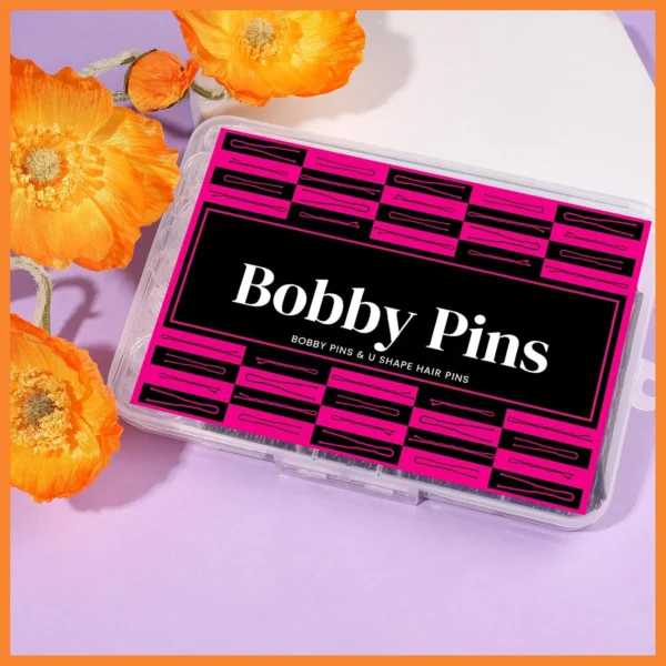 Waviii Care - 300 Pieces Bobby Clip Hair Clip Kit - Image 3