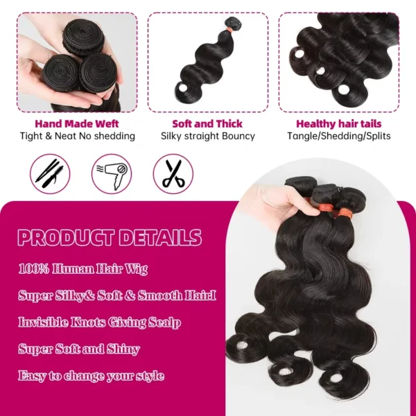 Waviii Luxe Body Wave bundles - Image 4