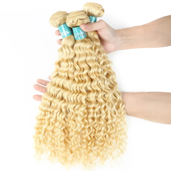 Waviii Blonde Colored Deep Wave - Image 4