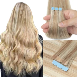 Hair Extension Mini Tape Human Hair Natural Tape
