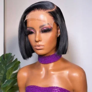 Waviii Luxe – Bob Wig – Short Straight Human Hair