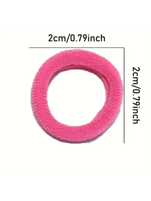 Waviii Care - 200PCS Colorful Nylon Elastic Hair Bands - Image 5