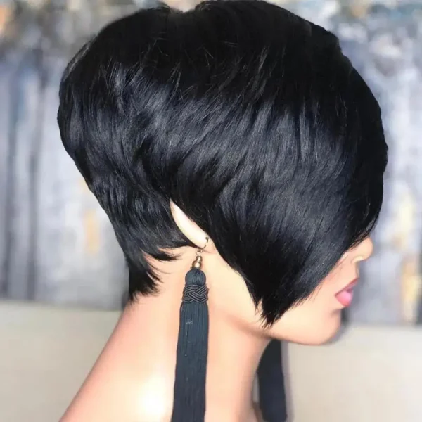 Waviii Glam – Short Pixie Wig – Synthetic Hair - Image 4
