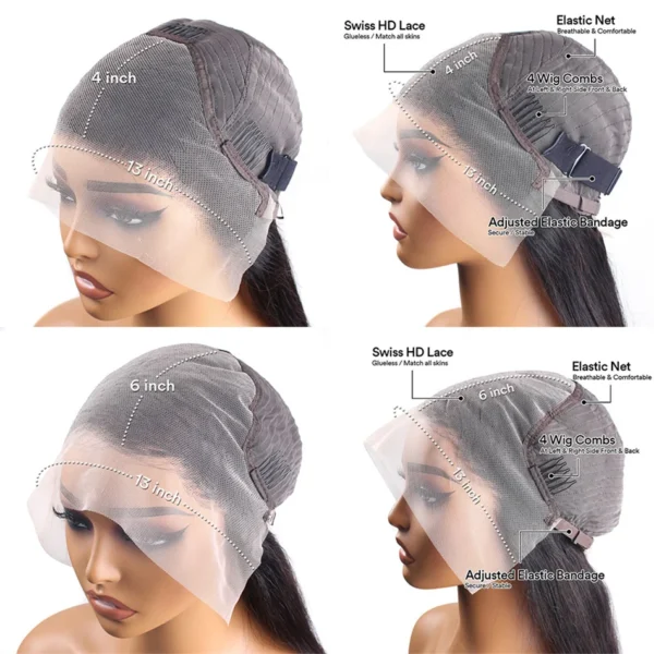 Waviii Luxe – Lace Front Wig – Short Bob - Image 6